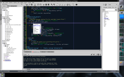 screenshot: jEdit4.3pre17